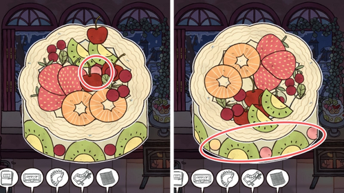 有毒なベリーを取り除く