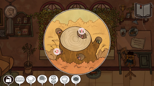 虫の脱出パズル