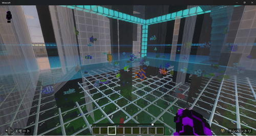 【マイクラ】水族館をつくってみました