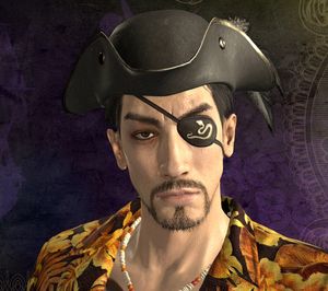 高貴な海賊風の帽子