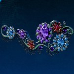 装飾：きらめく宝石