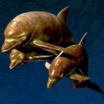 船首像：イルカ