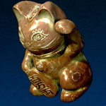 船首像：招き猫