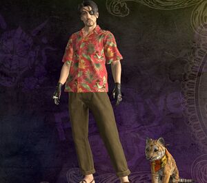アロハシャツ(前閉じ)