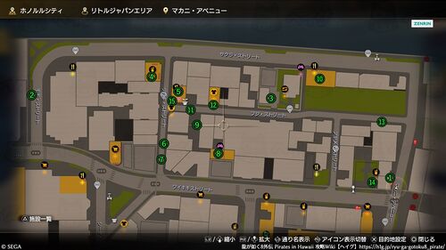 リトルジャパン周辺
