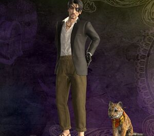 キャバレー支配人のスーツ(前開け)