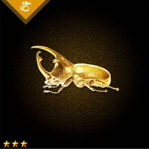 金のカブトムシ