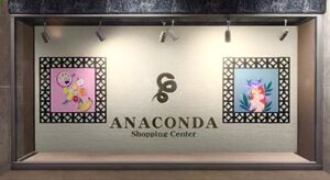 アナコンダショッピングセンター 入口西