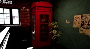 赤い電話ボックス