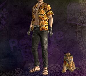 ダメージジーンズ