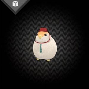 文鳥のブンちゃん (白)