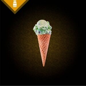 チョコミントアイスクリーム