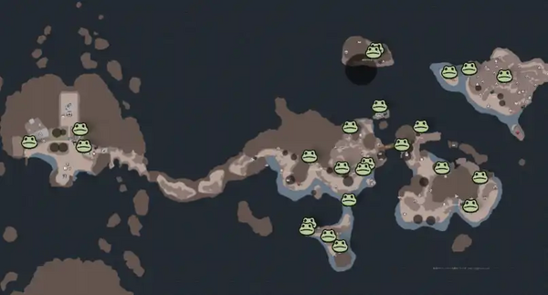 夏地方-カエル石の画像