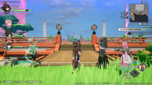 夏の神楽殿の画像