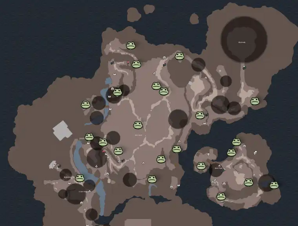 春地方-カエル石の画像