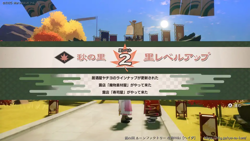 里レベルで解放される項目の画像