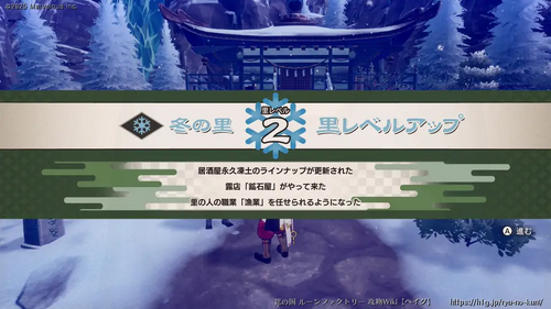 里レベルで解放される項目の画像