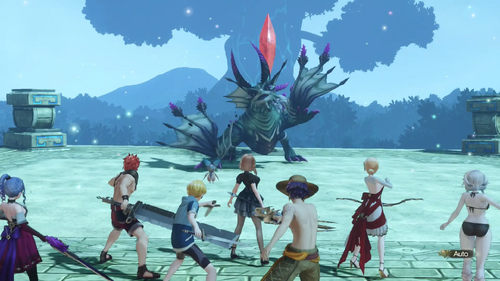 霧の遺跡の水晶