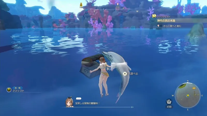 光浴の大樹：クスリゴケ