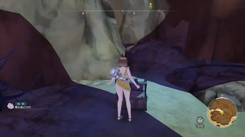 高台のカルデラ：闇水晶の欠片