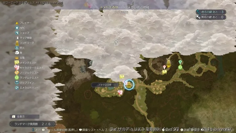 エリアマップの画像