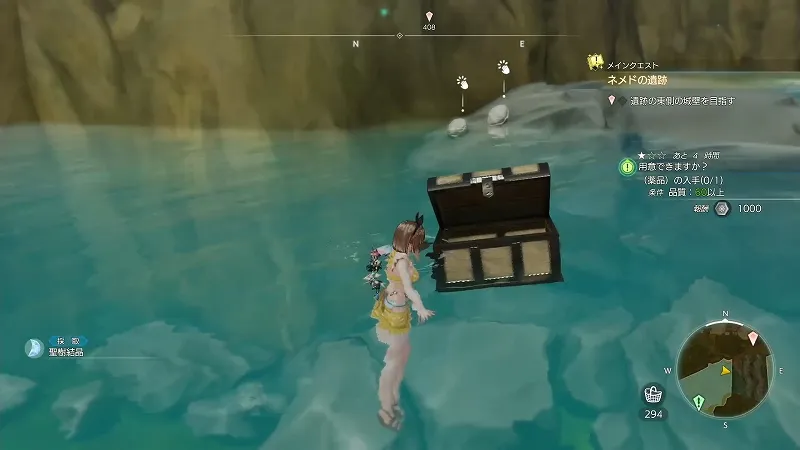 正門前廃墟群：聖獣結晶