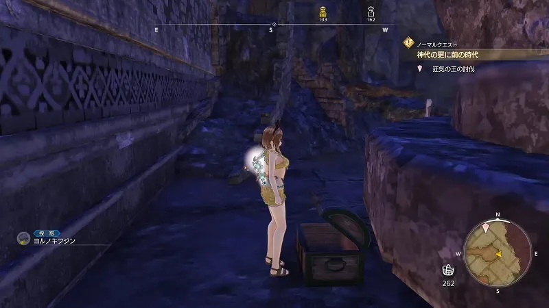 祀られた精霊石：ヨルノキフジン