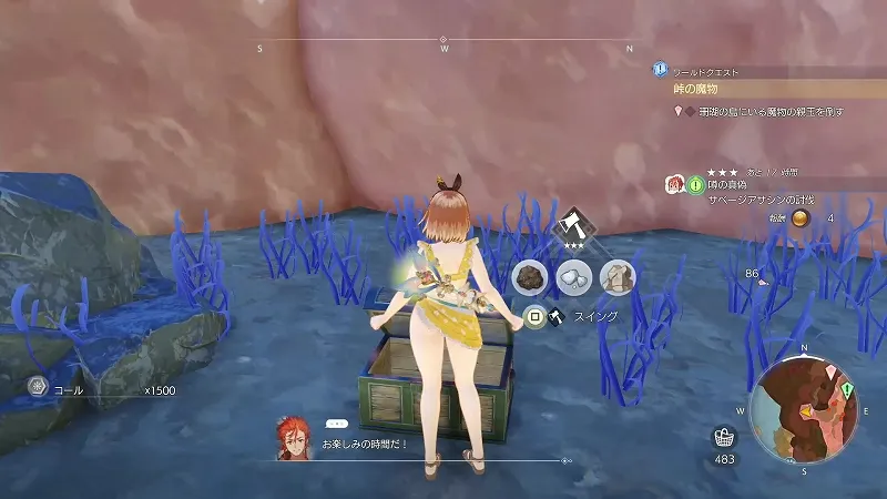 星見の高台：コール ×1500