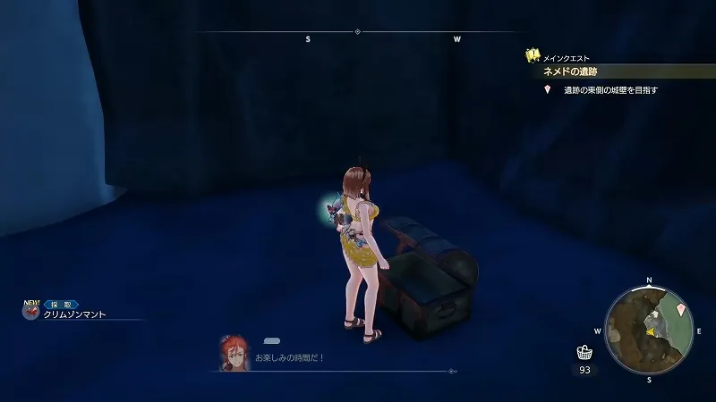 正門前廃墟群：クリムゾンマント