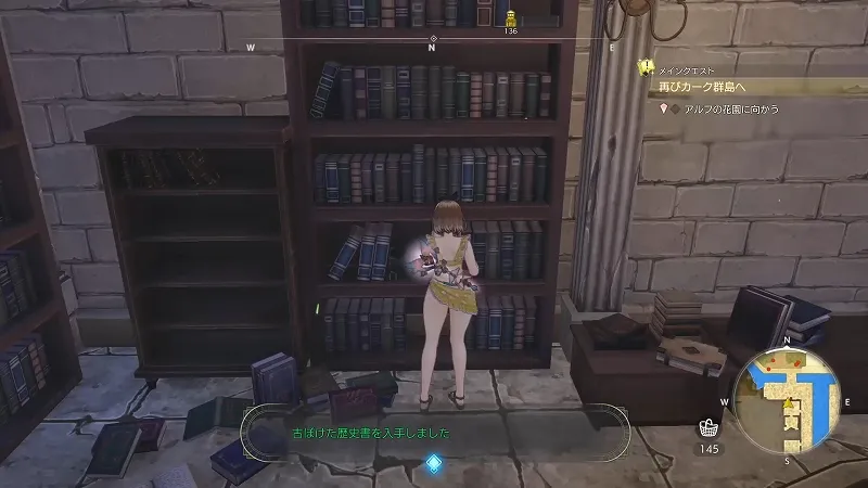 荒らされた宝物庫：古ぼけた歴史書