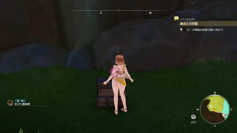 尖晶の森：古びた魔導書