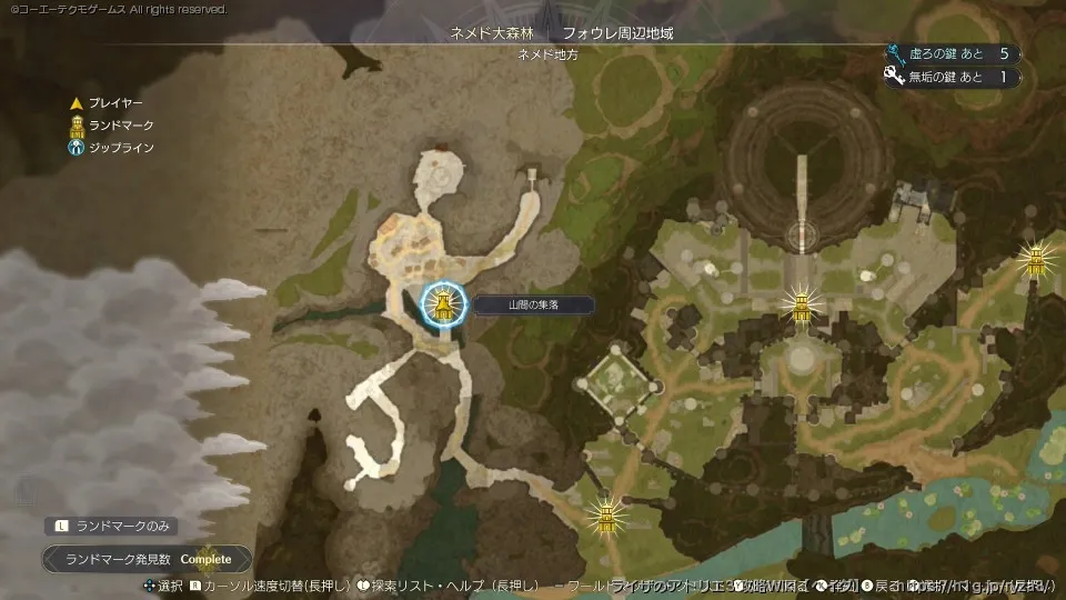 エリアマップの画像