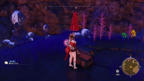 参道の小洞穴：強化ゼッテル