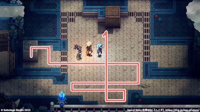 ドキャリ海底遺跡(北西)：攻略チャート