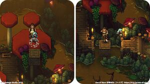 攻略チャート：歌キノコの沼