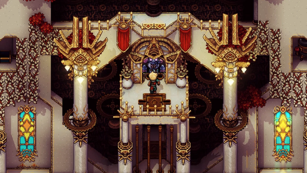 スイッチを踏んで象牙の塔内部へ