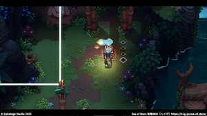 攻略チャート：ジャングルの道：鏡つき風車のナゾ解き