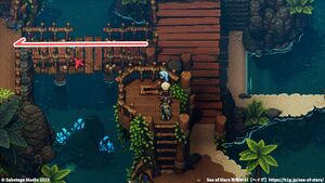 攻略チャート：ジャングルの道