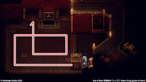 攻略チャート：時計じかけ城