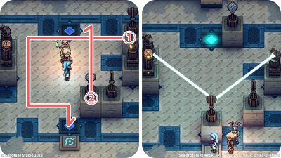 ドキャリ海底遺跡(西)：攻略チャート