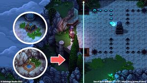 攻略チャート：風元素の浮遊島