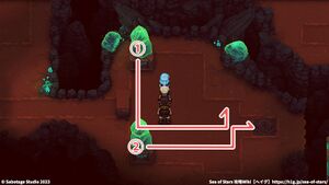 攻略チャート：風洞鉱山