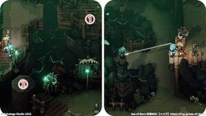 攻略チャート：悪夢の海：南東の塔