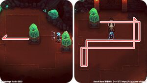 攻略チャート：風洞鉱山