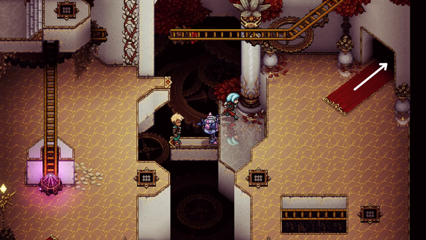 右上の通路で運搬ドローンを入手