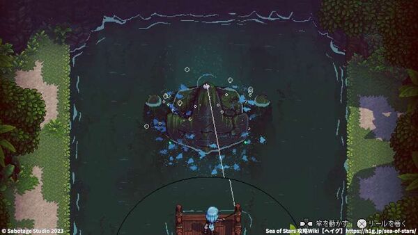 真エンドへの流れ：静池島での釣り