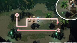 攻略チャート：悪夢の海：南西の塔