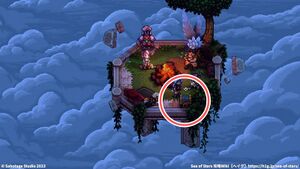 攻略チャート：雲の王国