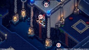 攻略チャート：アンツドロ・3階