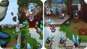 攻略チャート：雲の王国